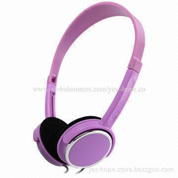 Fashionable lightweight MP3 stereo headset